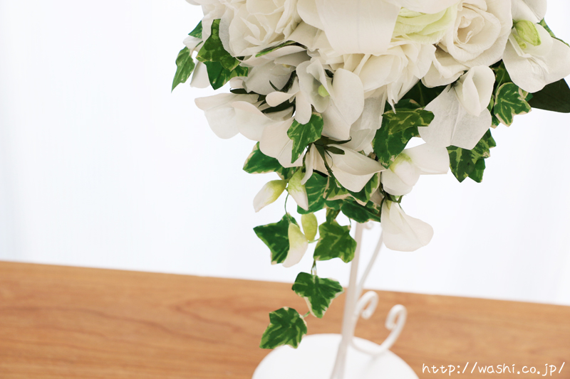 「結婚式の再現ブーケ」 結婚1周年 紙婚式に贈る和紙製の花束 (アイビー)